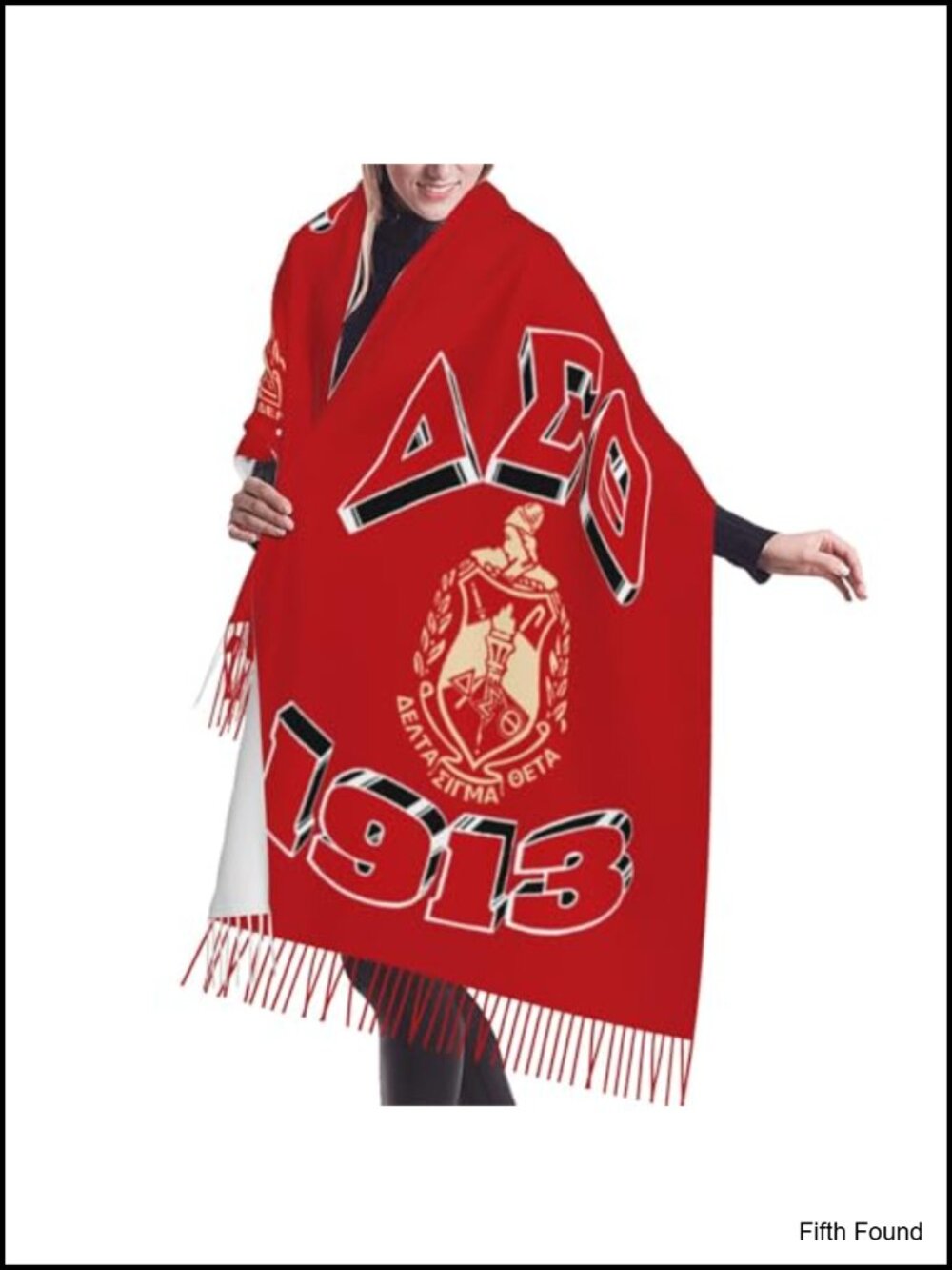 Cashmere Feel Tassel Scarf Large Shawl Wrap for Women Winter Cold Weather